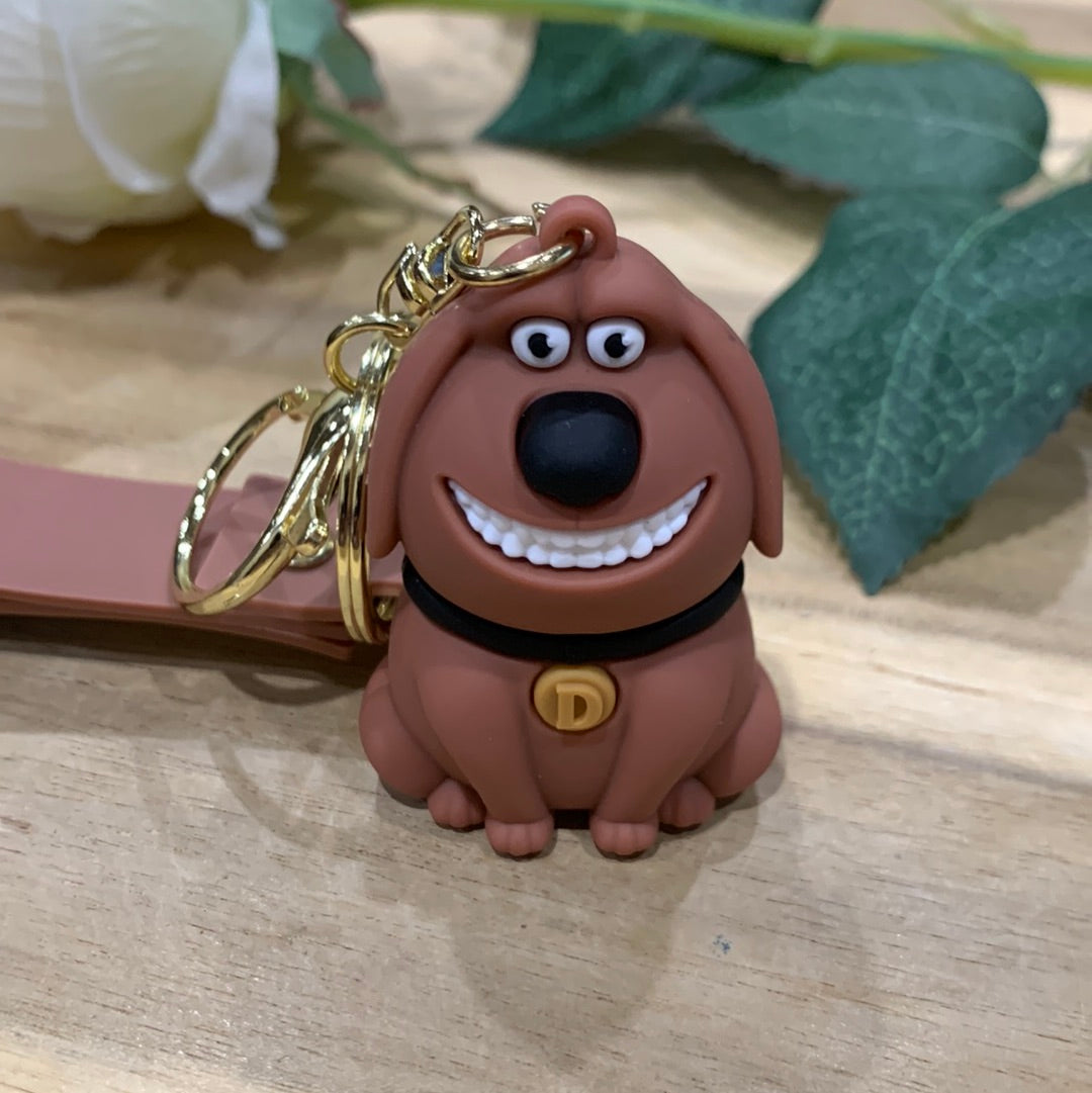 POPULAR CHARACTER  KEYRINGS WITH WRISTLET ATTACHED