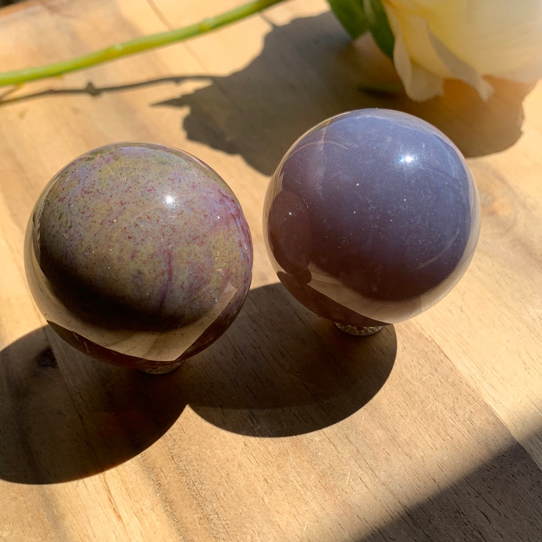 OCEAN JASPER SPHERES (VARIOUS SIZES)