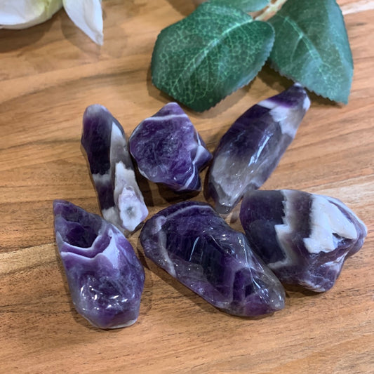 DREAM AMETHYST SHARDS (SMALL/MEDIUM/LARGE) CHEVRON AMETHYST