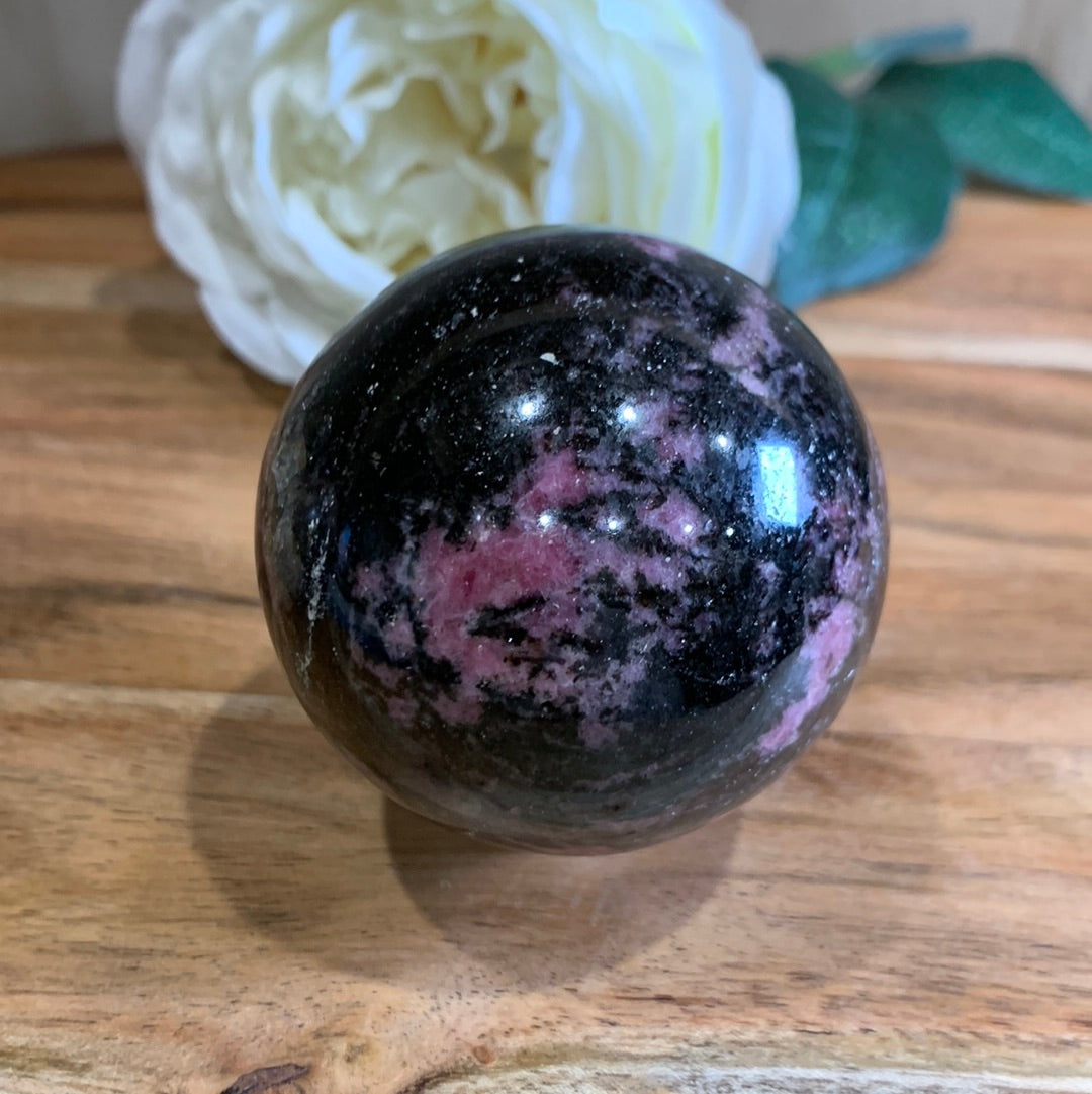 RHODONITE SPHERES