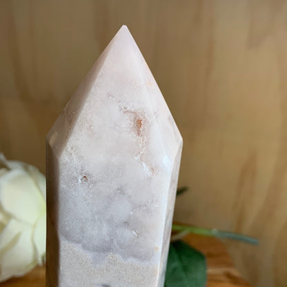 PINK AMETHYST TOWERS (LARGE)