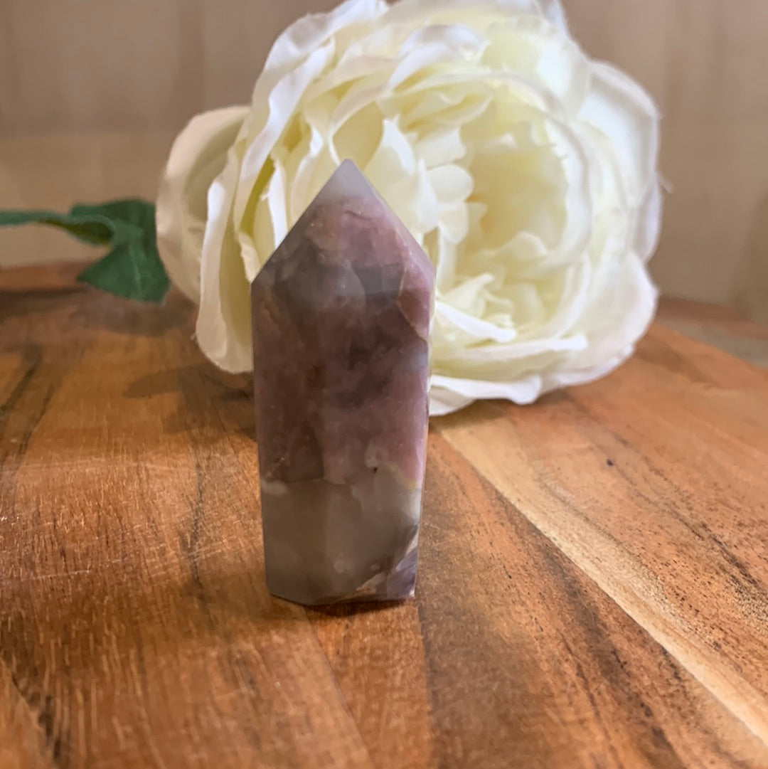 PLUM BLOSSOM TOURMALINE POINTS