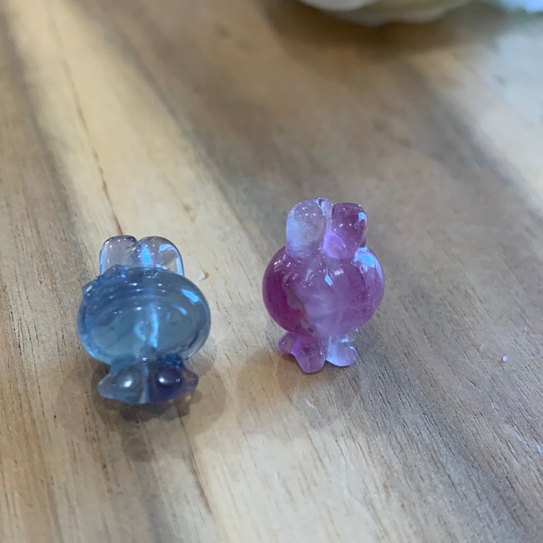 FLUORITE MINI CARVINGS