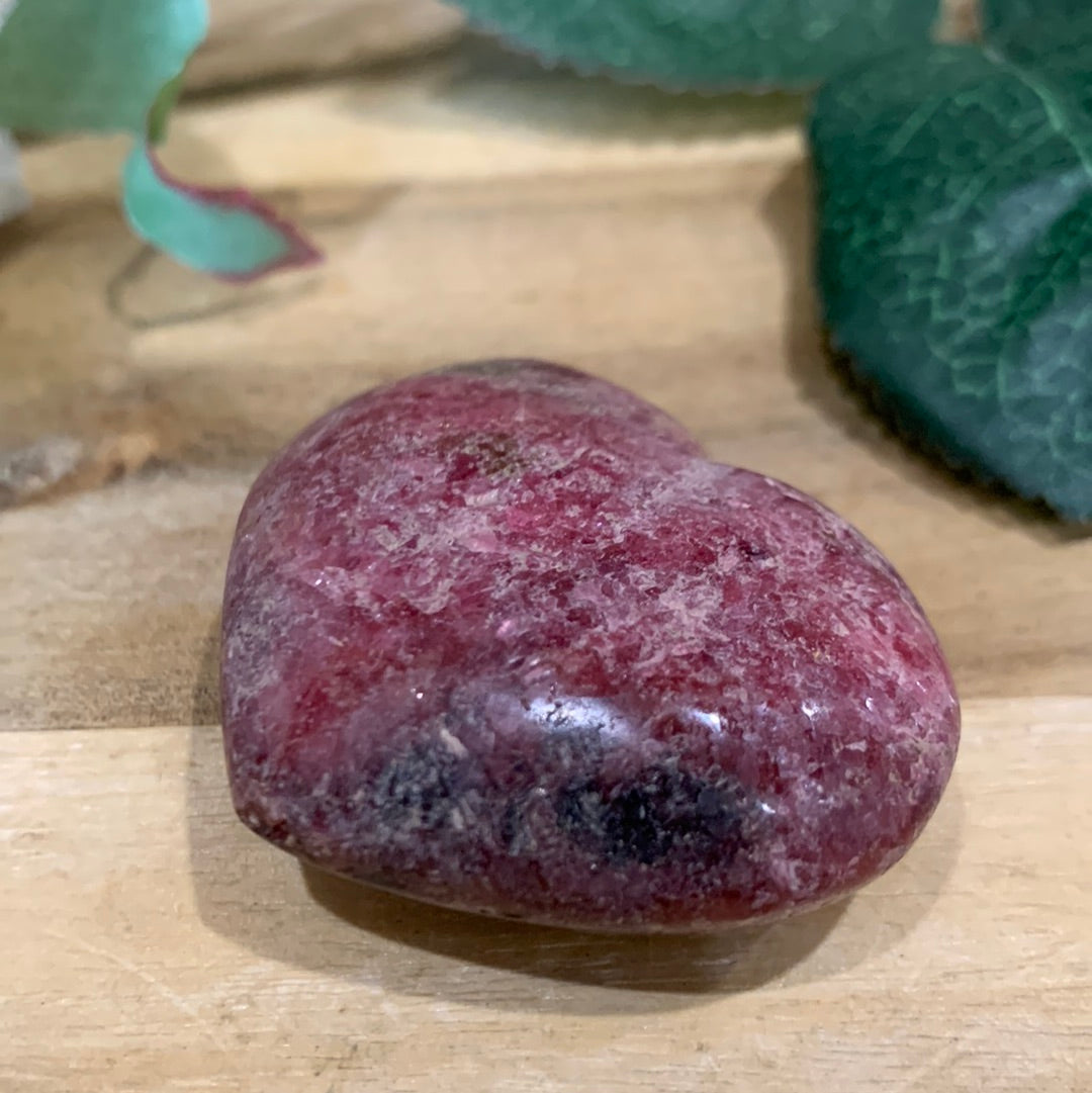 RUBY & TOURMALINE HEART