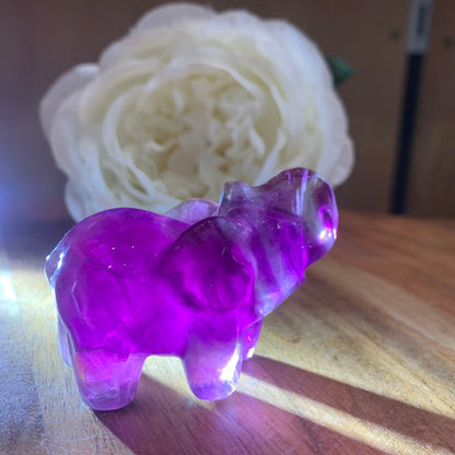 FLUORITE ELEPHANT