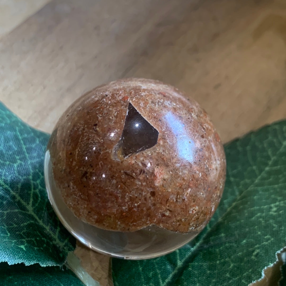 GARDEN QUARTZ SPHERE