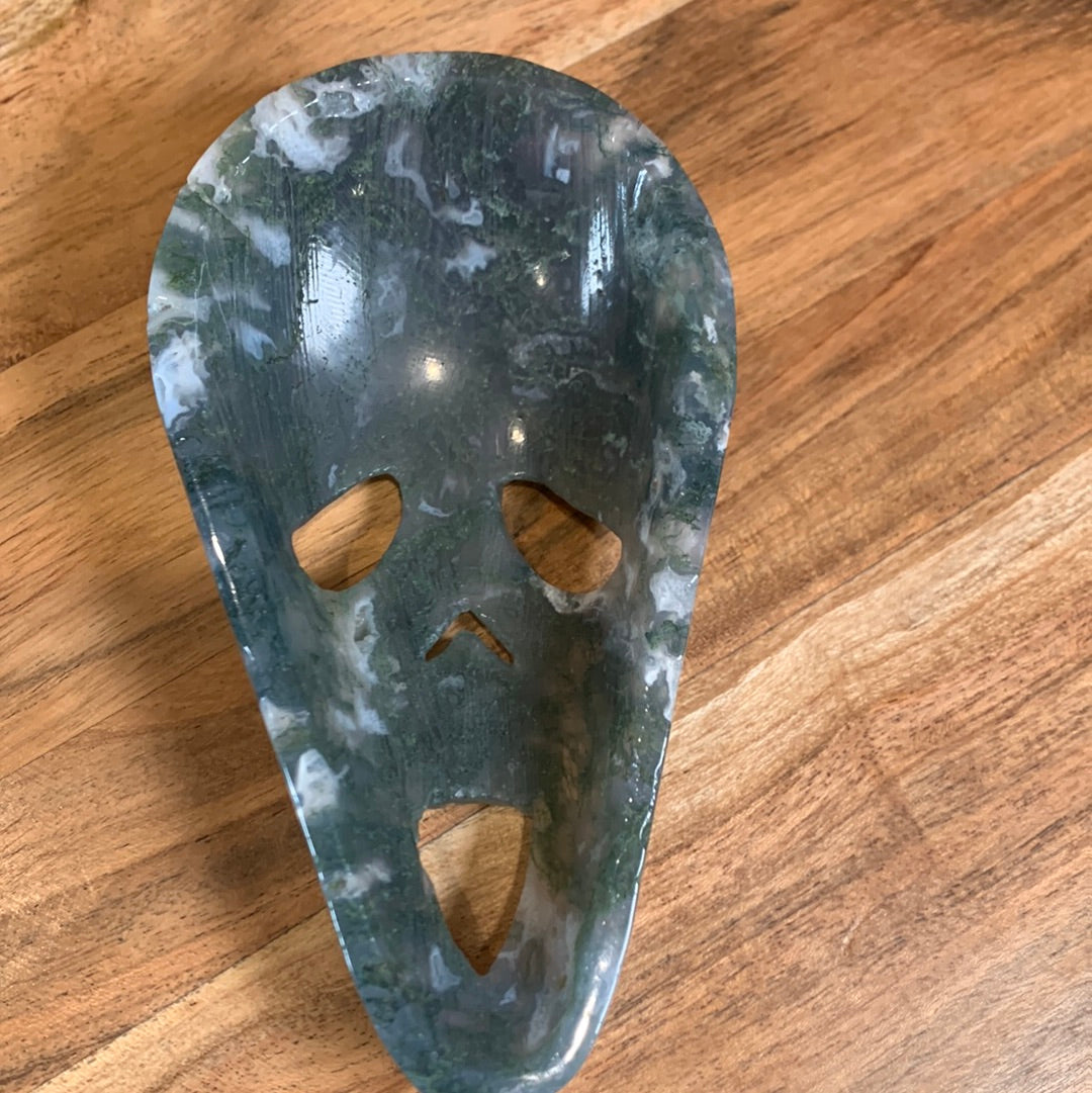 MOSS AGATE MASKS