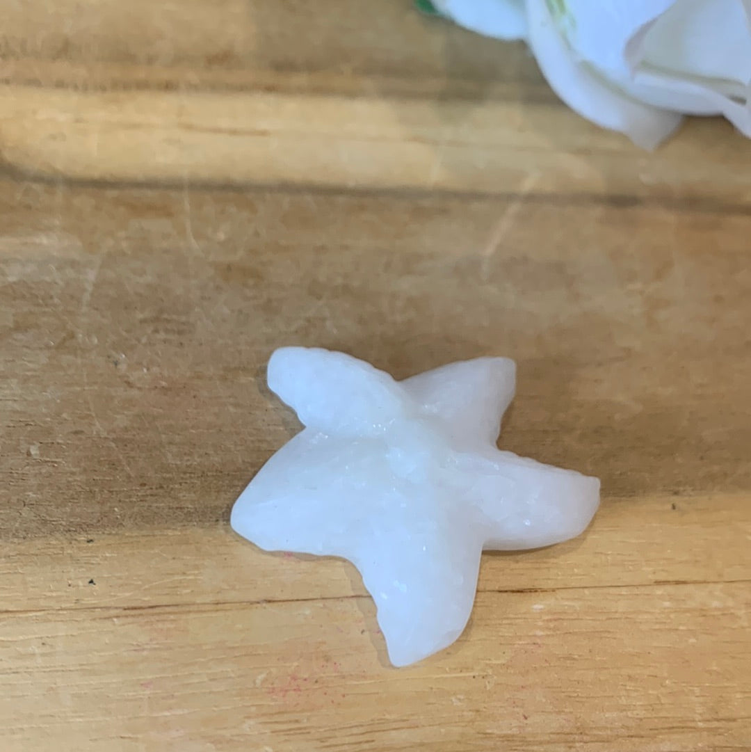 WHITE JADE STARFISH