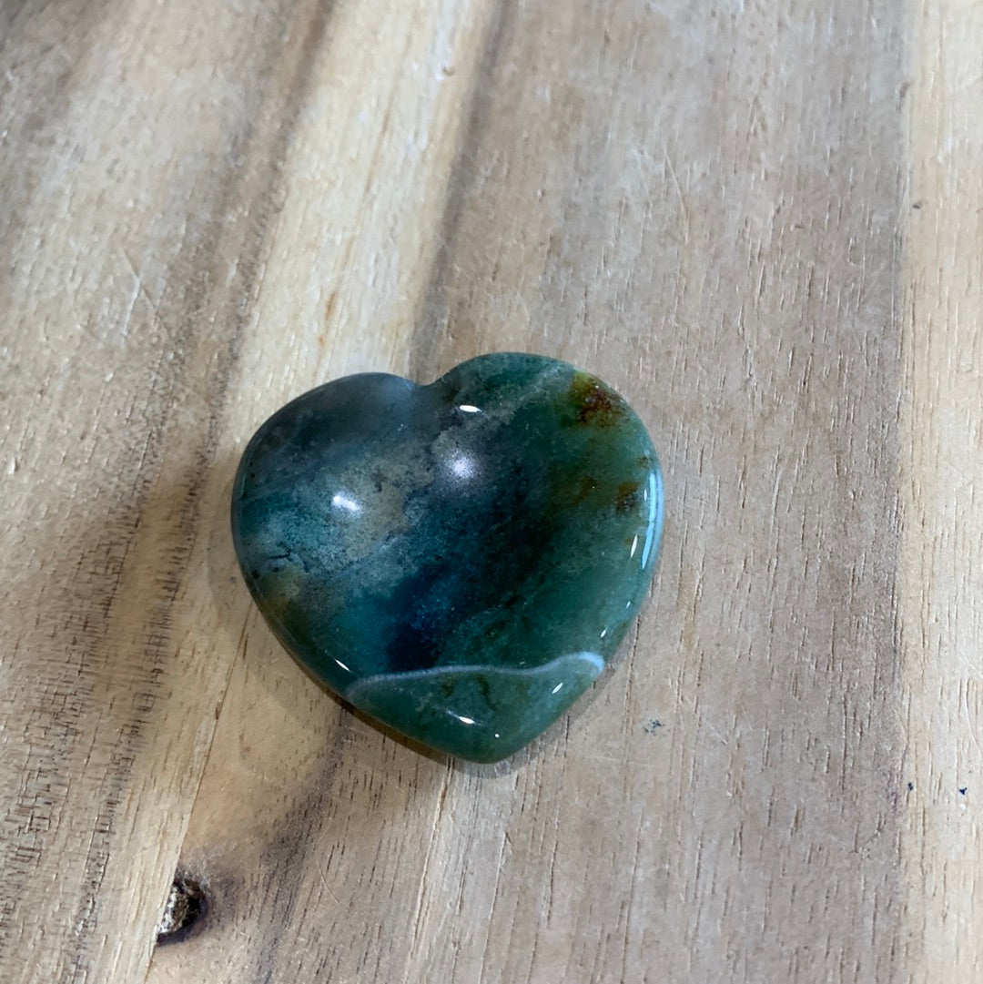 HEART SHAPED WORRY STONES