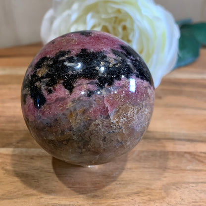 RHODONITE SPHERES