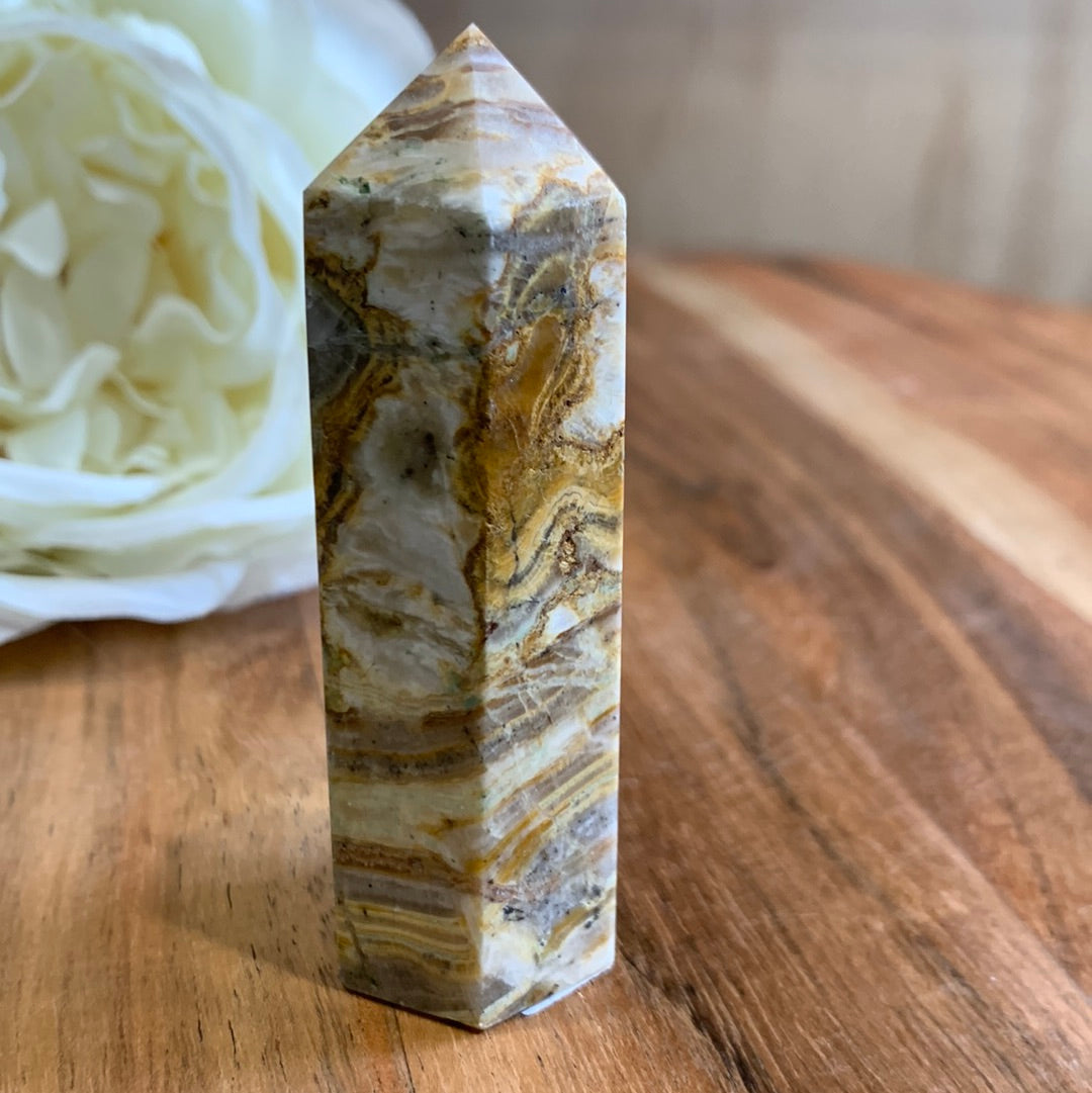 AUSTRALIAN CRAZY LACE AGATE POINTS