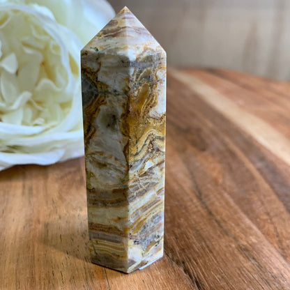 AUSTRALIAN CRAZY LACE AGATE POINTS