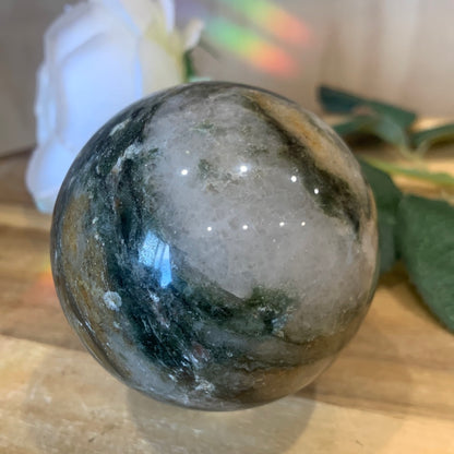 GREEN QUARTZ SPHERE