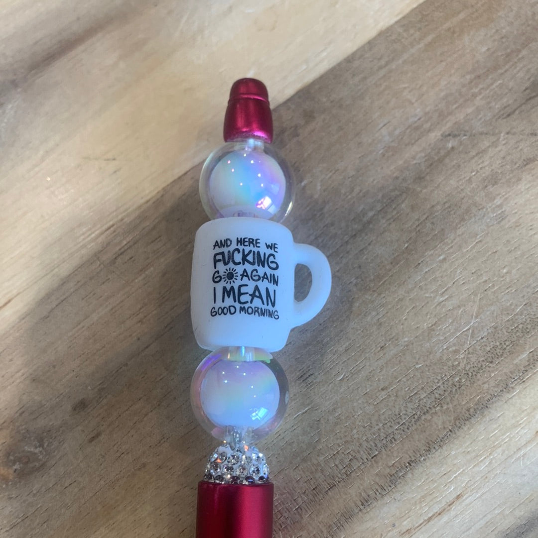 NAUGHTY BEAD PENS (ADULTS ONLY NOT FOR SENSITIVE EYES)