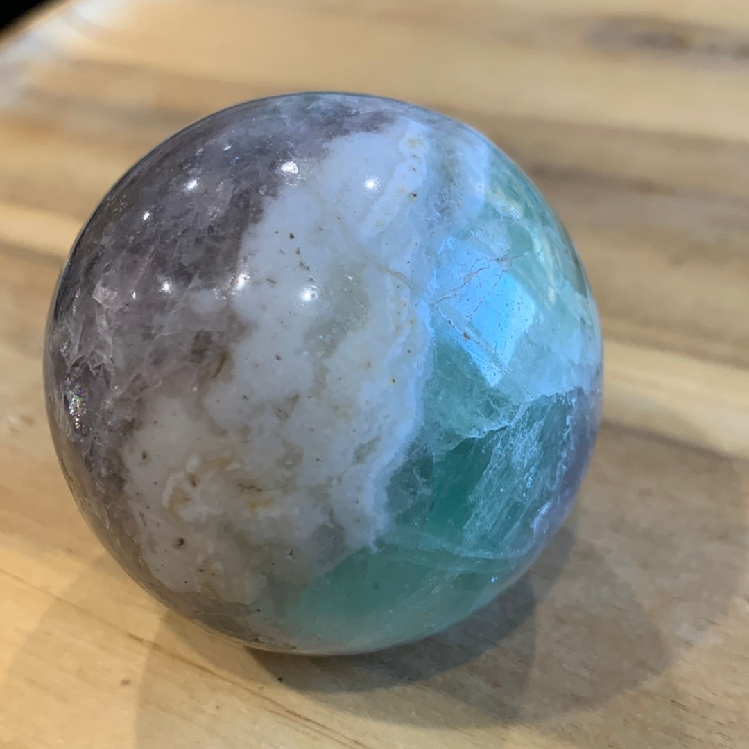 FLUORITE SPHERES