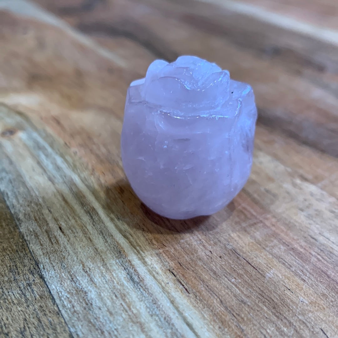 ROSE QUARTZ ROSE HEAD