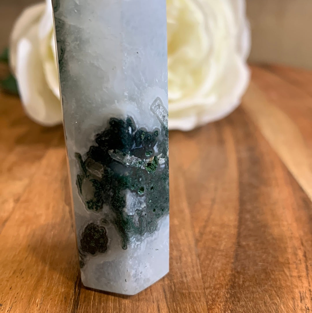 MOSS AGATE POINTS