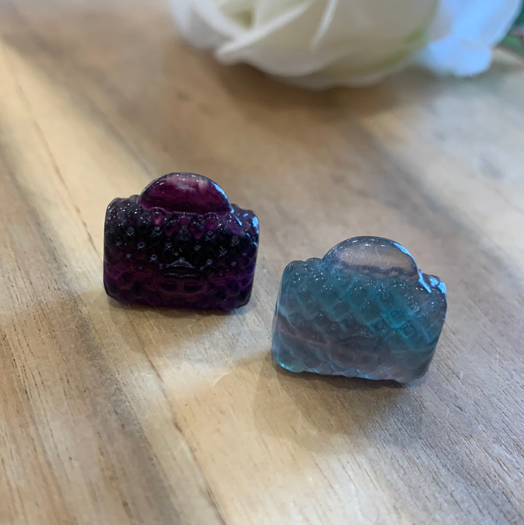 FLUORITE MINI CARVINGS