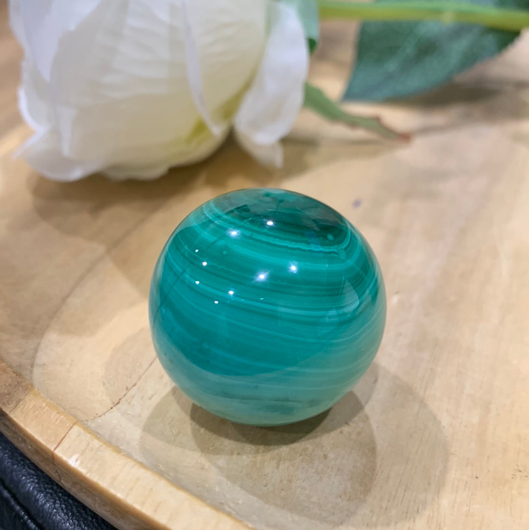 MALACHITE SPHERES (SMALL)