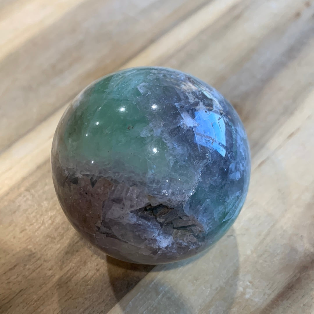 FLUORITE SPHERES