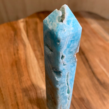 BLUE ARAGONITE TOWER