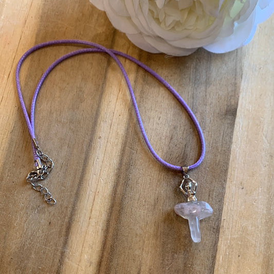 FLOWER AGATE BALLERINA PENDANT