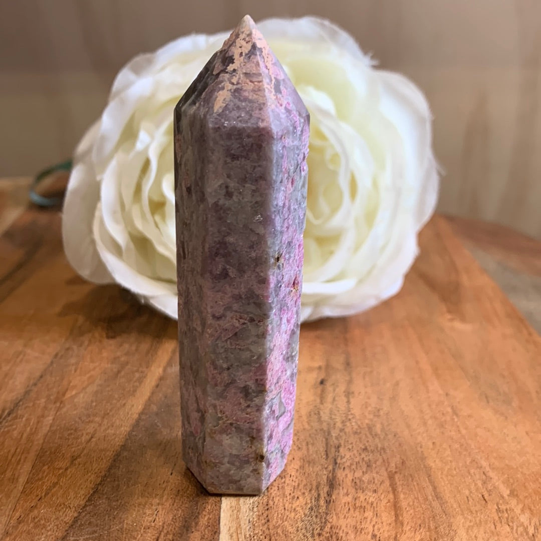 PLUM BLOSSOM TOURMALINE POINTS