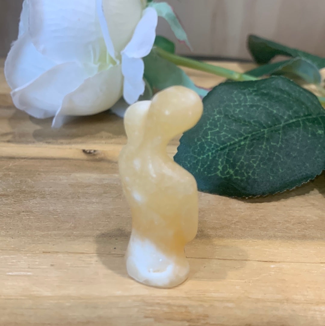 HONEY CALCITE COUPLE