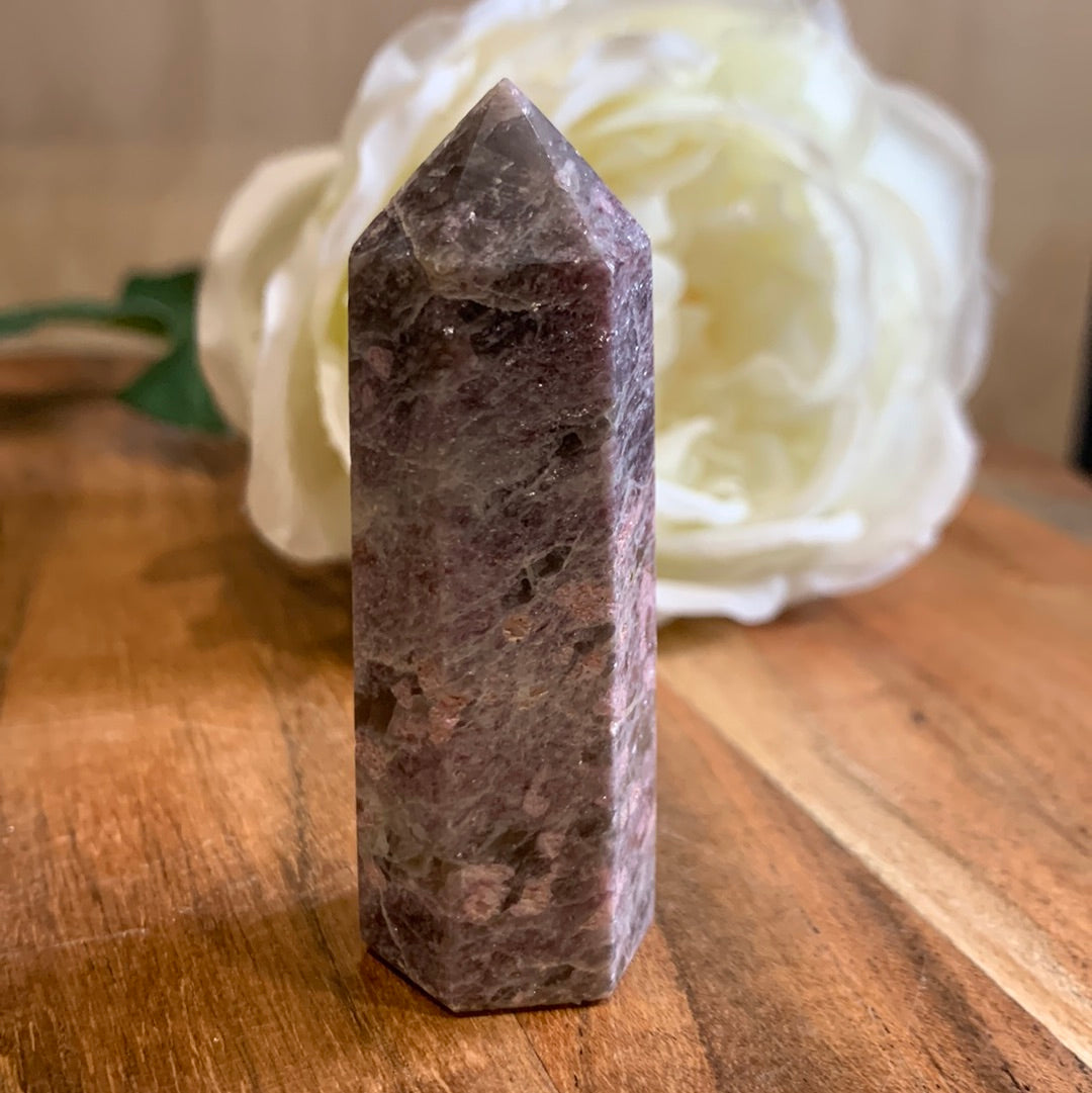 PLUM BLOSSOM TOURMALINE POINTS