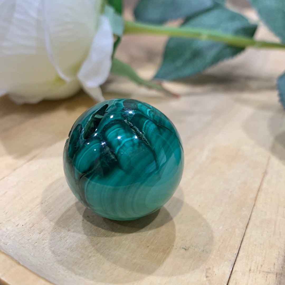 MALACHITE SPHERES (SMALL)
