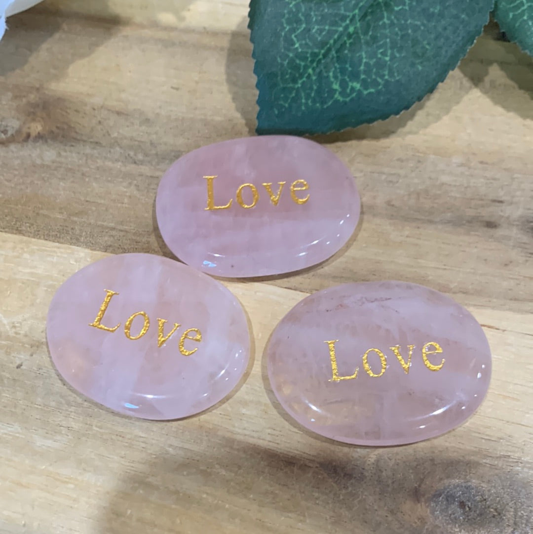 WORD & ANGEL NUMBER  WORRYSTONES