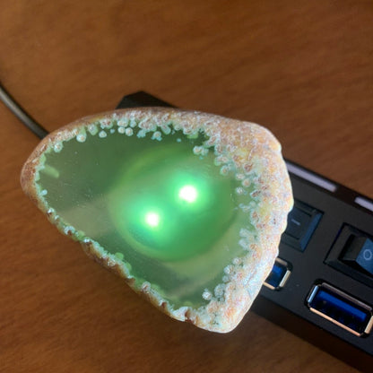 USB AGATE LAMP LIGHTS