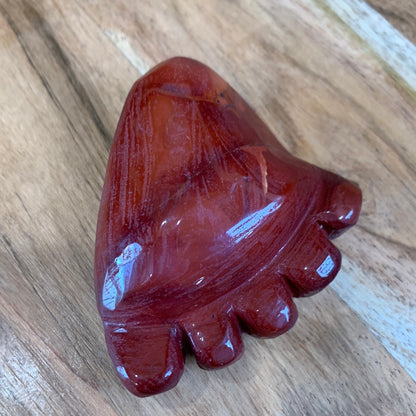 RED JASPER FOOT (SO WEIRD BUT SO CUTE)