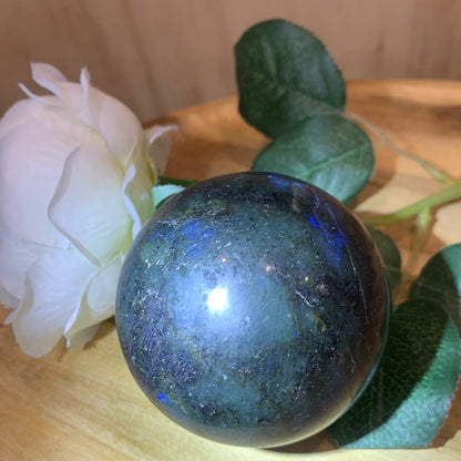 LABRADORITE SPHERE (LARGE)