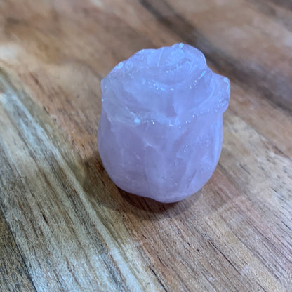 ROSE QUARTZ ROSE HEAD