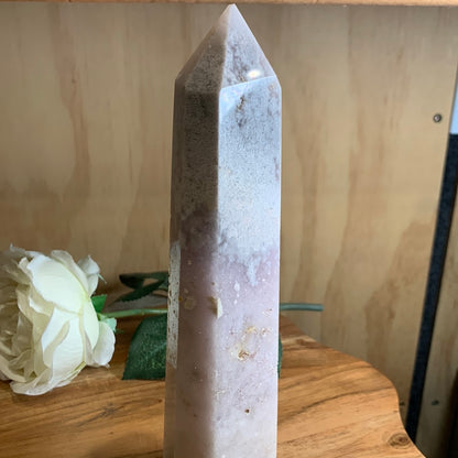 PINK AMETHYST TOWERS (LARGE)