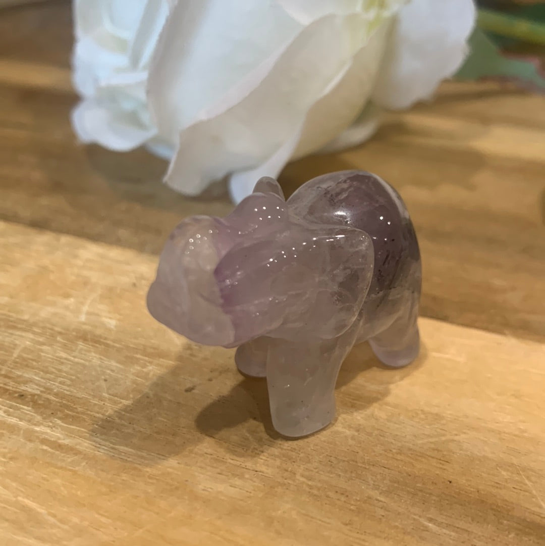 AMETHYST ELEPHANT (SMALL)