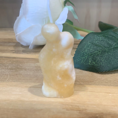 HONEY CALCITE COUPLE