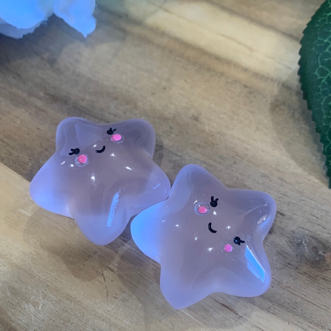 GLOW IN THE DARK STARS (NON CRYSTAL LUMINOUS RESIN)