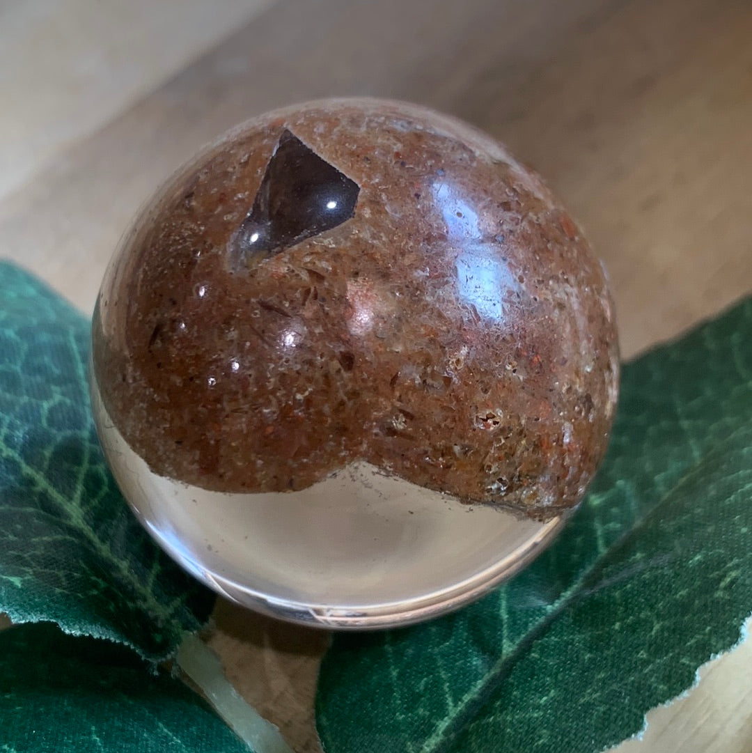 GARDEN QUARTZ SPHERE