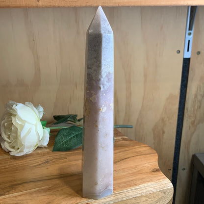 PINK AMETHYST TOWERS (LARGE)