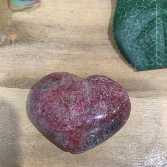 RUBY & TOURMALINE HEART