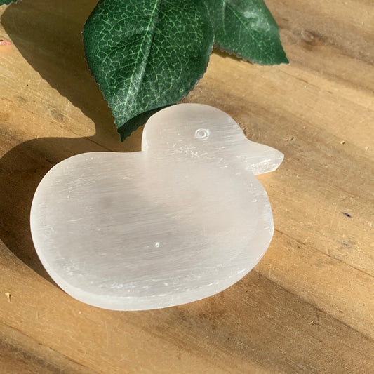 SELENITE DUCK BOWL