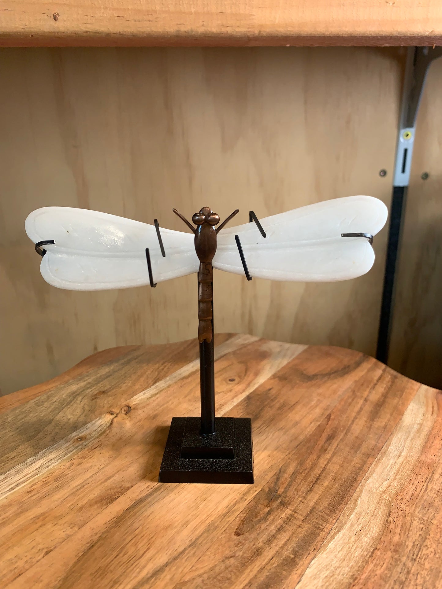 WHITE JADE DRAGON FLY