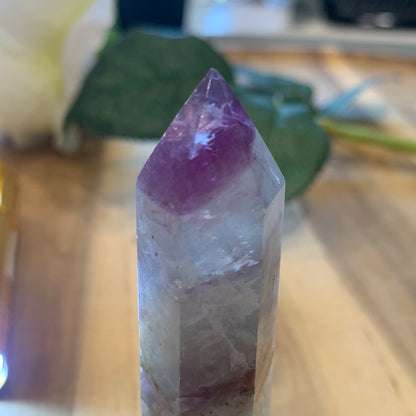 RAINBOW FLUORITE TOWER/POINTS