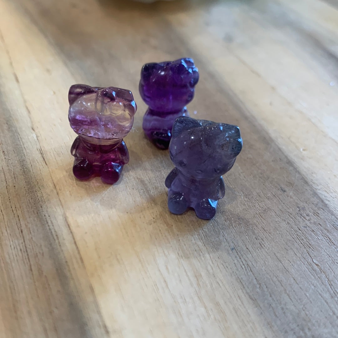 FLUORITE MINI CARVINGS