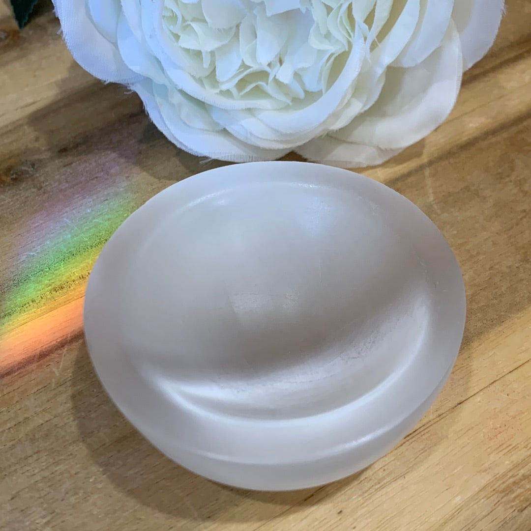 SELENITE SPAR BOWLS