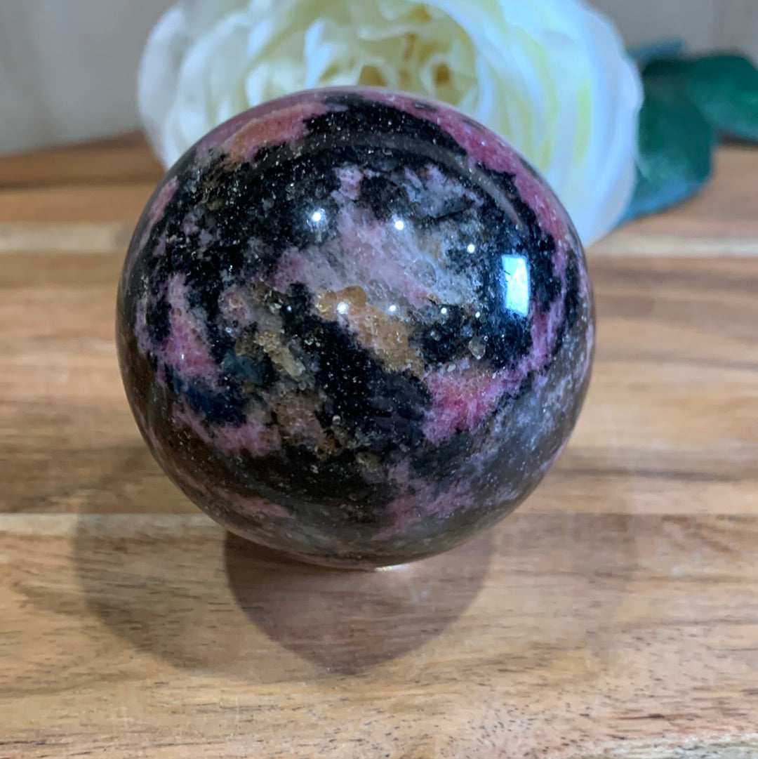 RHODONITE SPHERES