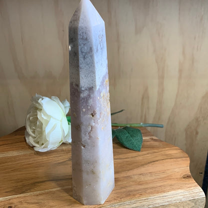 PINK AMETHYST TOWERS (LARGE)