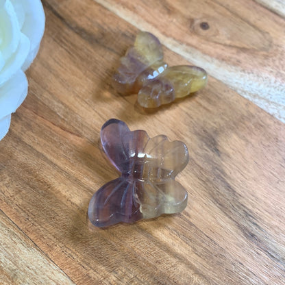 CRYSTAL BUTTERFLIES SMALL & LARGE